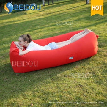 El sofá inflable de la cama del aire de la cama de la cama de la playa de la fábrica DIY de Beanbag barato